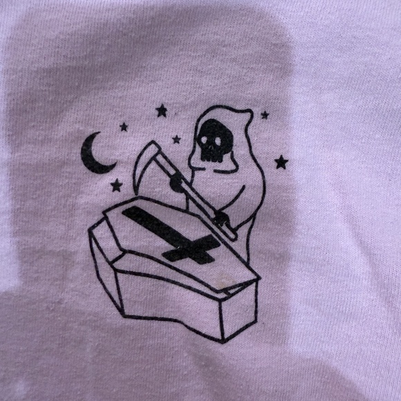 Spencer’s Wish You Were Here Graphic LS Pink Regular - Picture 6 of 8